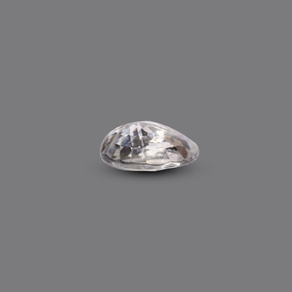 White Zircon - 4.55 Carat