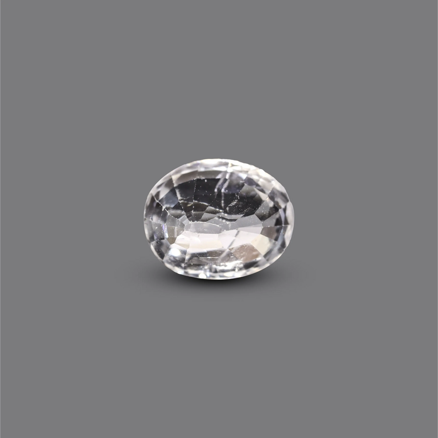 White Zircon - 4.55 Carat