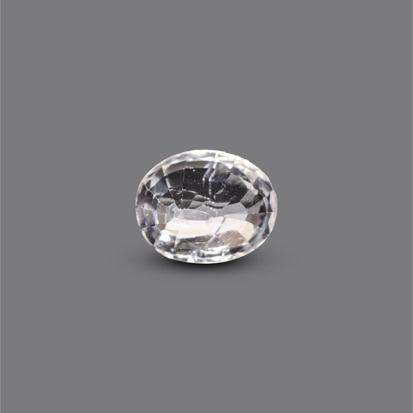 White Zircon - 4.55 Carat