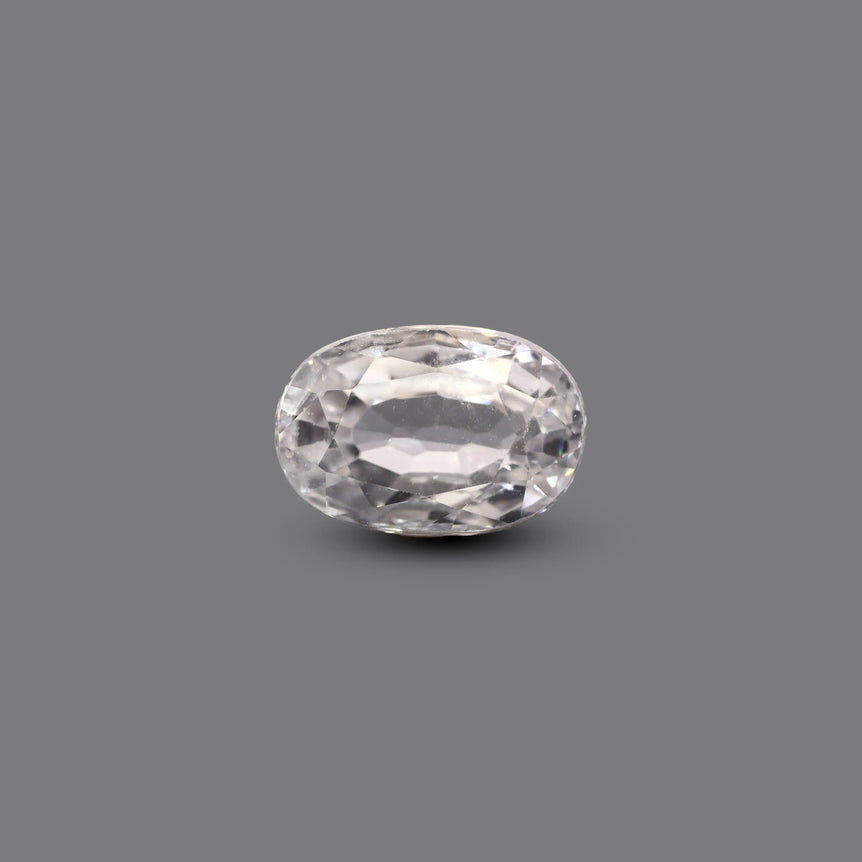 White Zircon (Jarkan) - 4.55 Carat - Pramogh