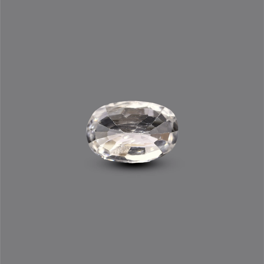 White Zircon - 4.7 Carat