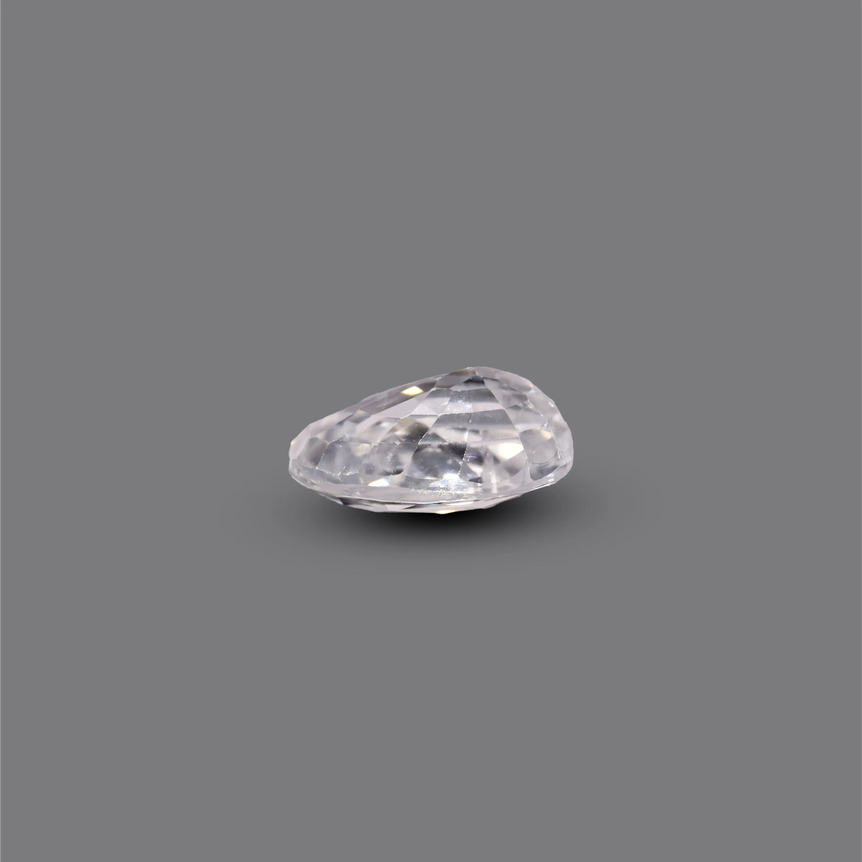 White Zircon - 4.75 Carat