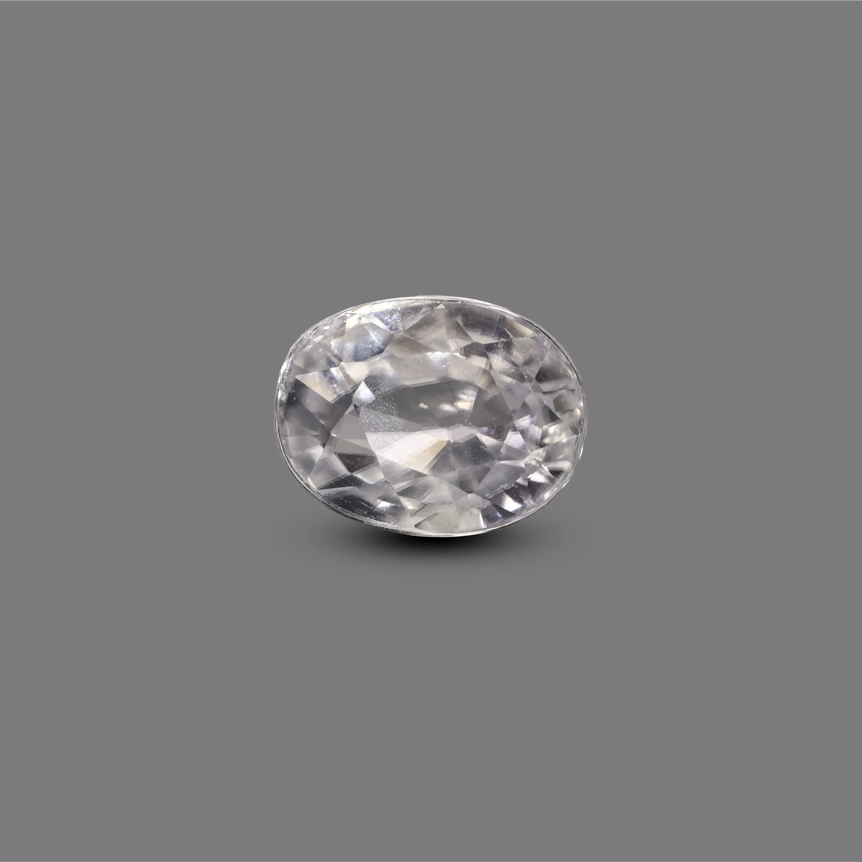 White Zircon (Jarkan) - 6.15 Carat - Pramogh