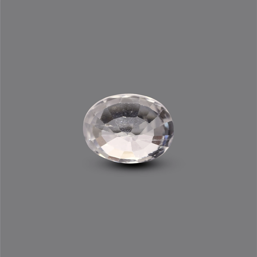 White Zircon - 5.4 Carat