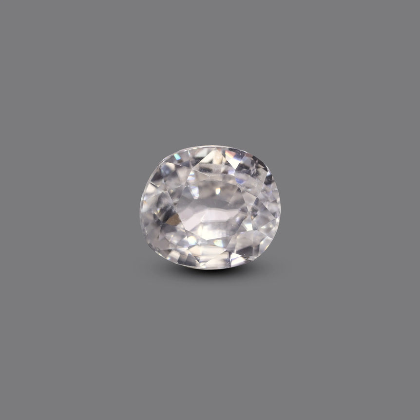 White Zircon (Jarkan) - 6.15 Carat - Pramogh