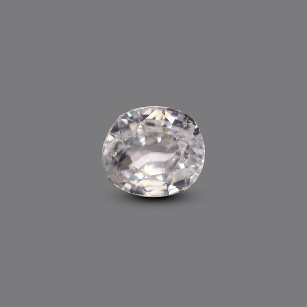 White Zircon (Jarkan) - 6.15 Carat - Pramogh