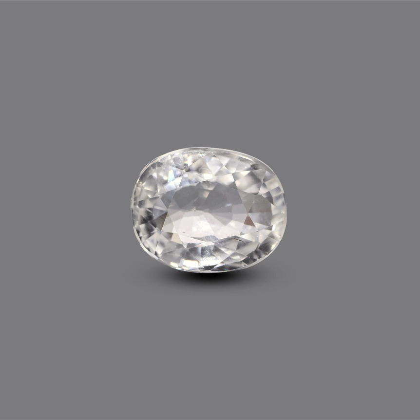 White Zircon (Jarkan) - 7.25 Carat - Pramogh
