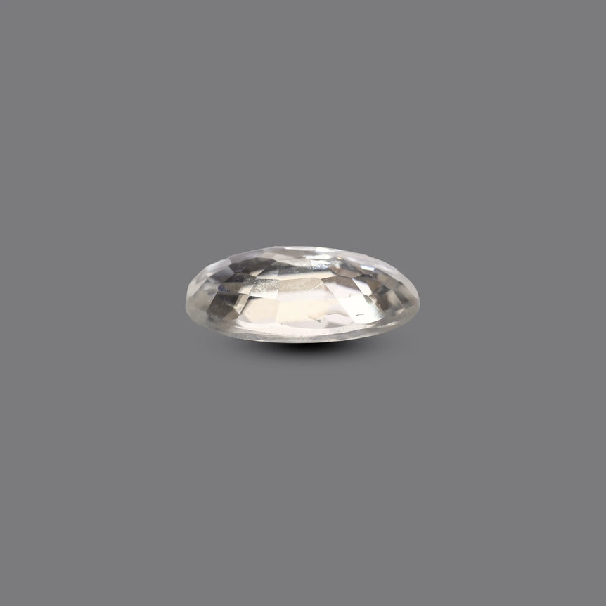 White Zircon - 7.4 Carat