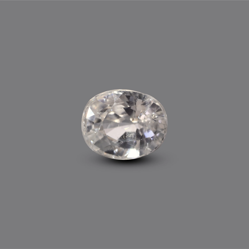 White Zircon (Jarkan) - 6.75 Carat - Pramogh