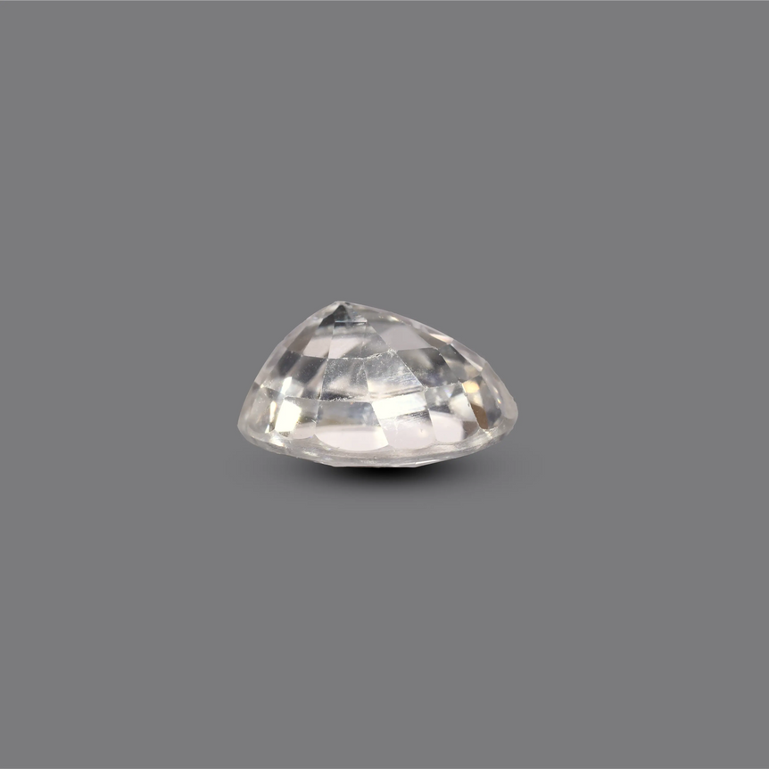 White Zircon - 6.75 Carat