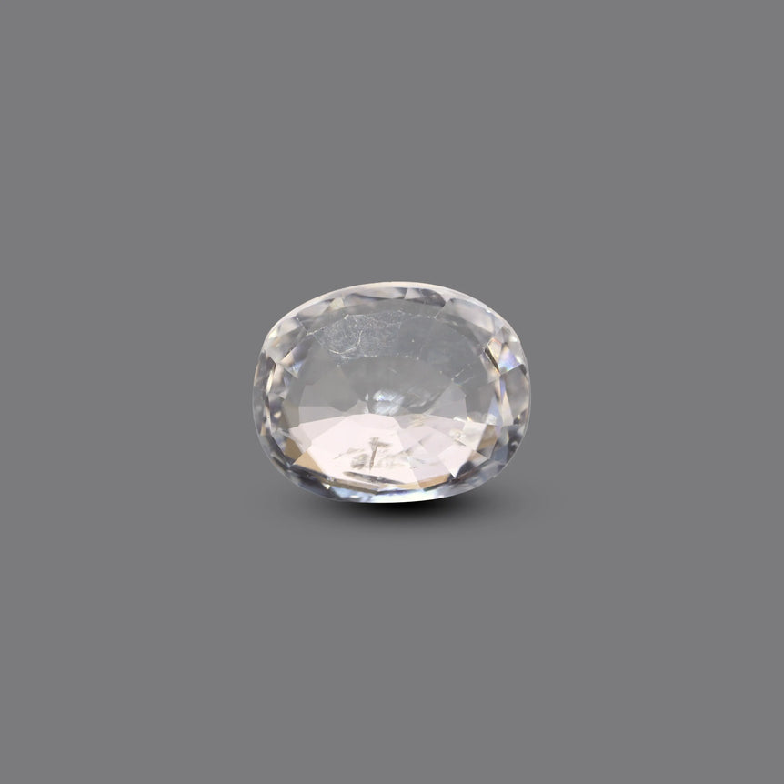 White Zircon - 6.8 Carat
