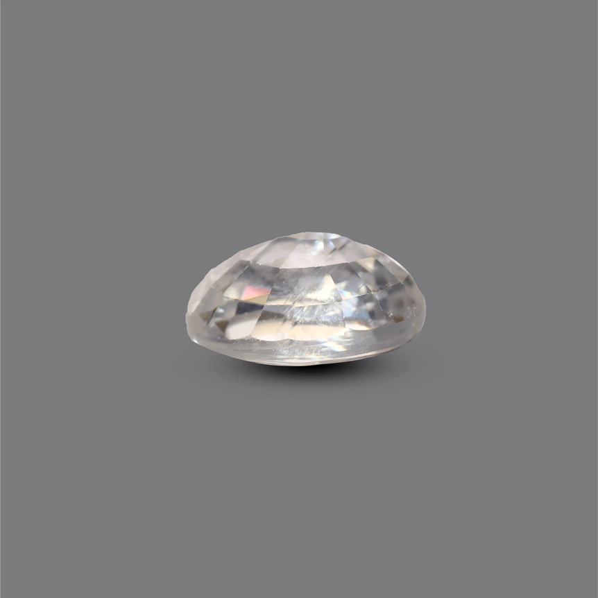 White Zircon - 6.8 Carat