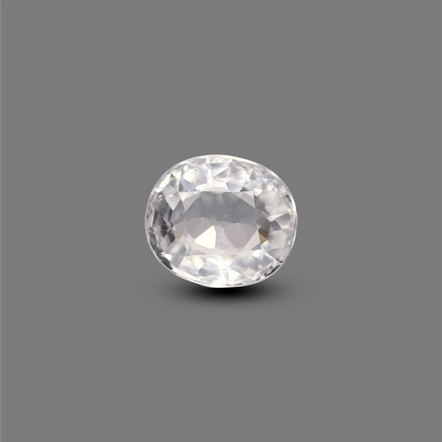White Zircon (Jarkan) - 6.15 Carat - Pramogh