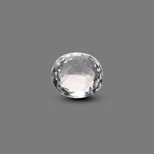 White Zircon - 6.3 Carat