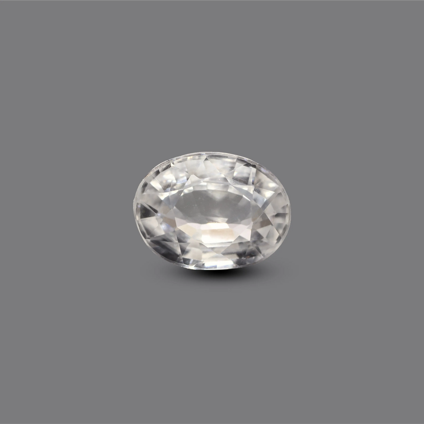 White Zircon (Jarkan) - 9.4 Carat - Pramogh