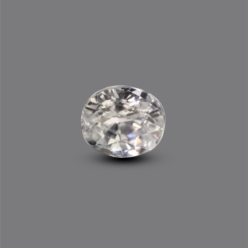 White Zircon (Jarkan) - 7.2 Carat - Pramogh