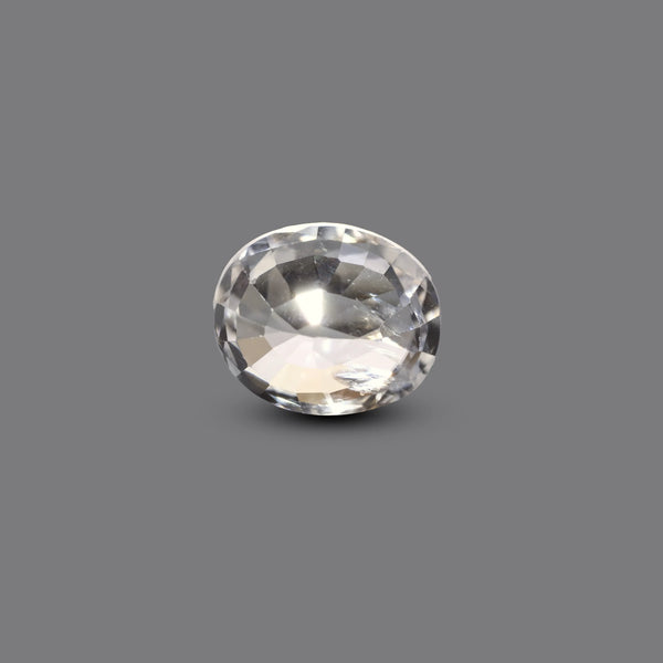White Zircon - 7.2 Carat
