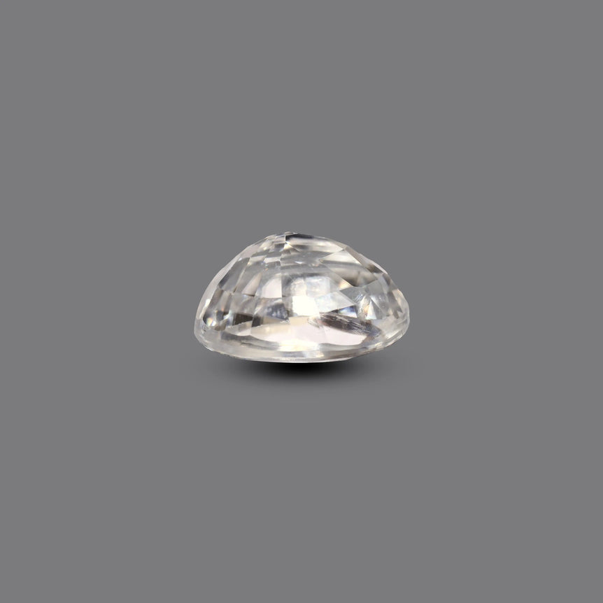 White Zircon - 7.2 Carat