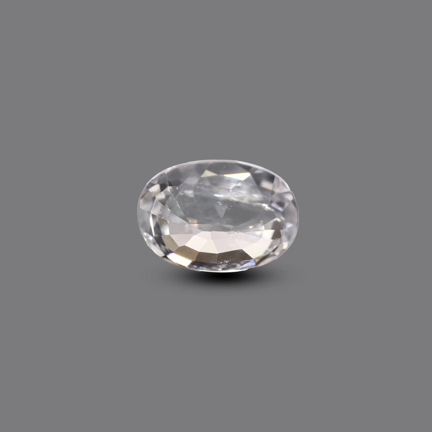 White Zircon - 6.6 Carat