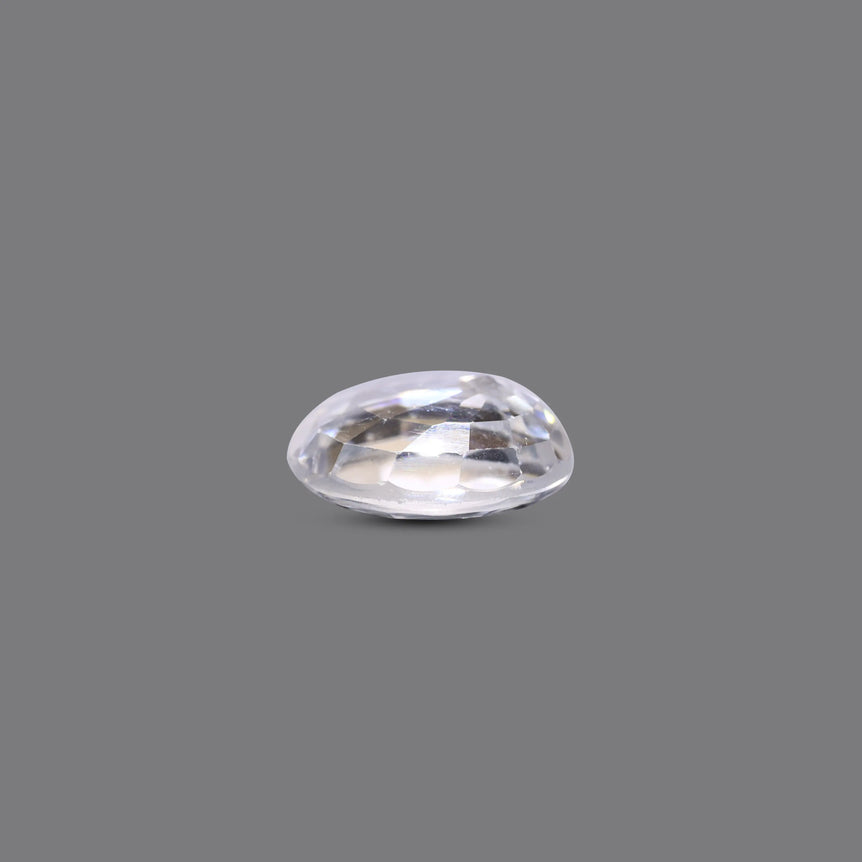 White Zircon - 3.7 Carat
