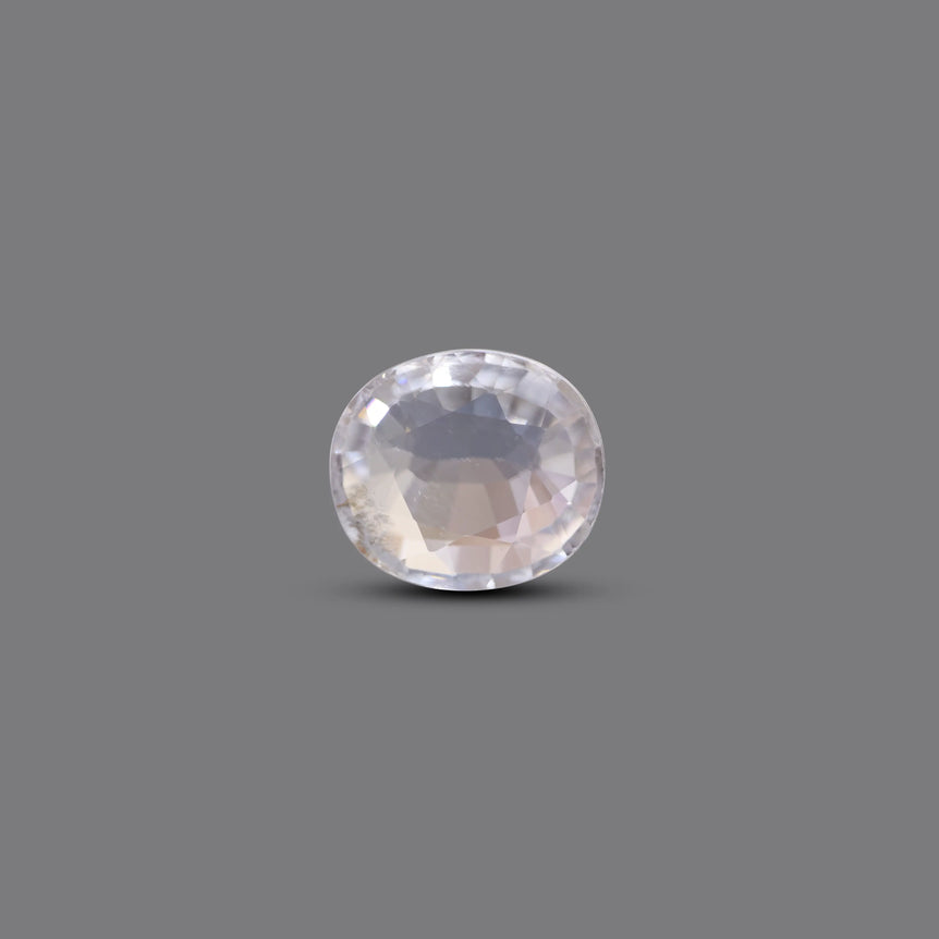 Natural White Zircon - 12.15 Carat - Pramogh