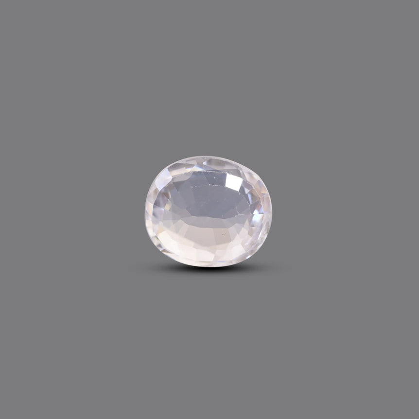 Natural White Zircon - 12.15 Carat - Pramogh