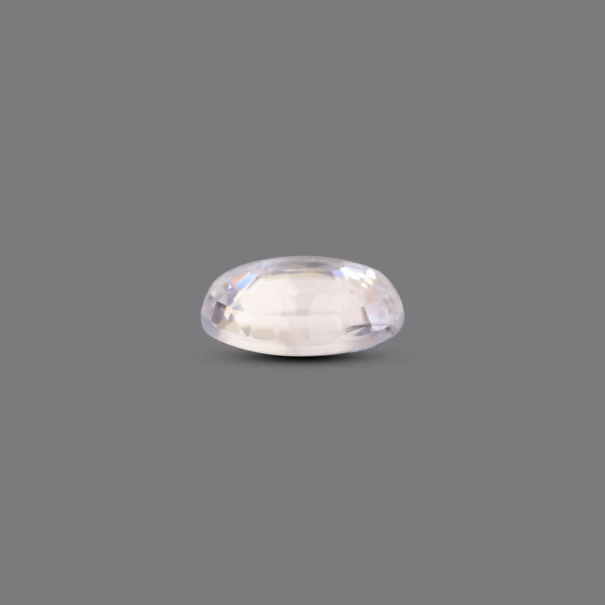 Natural White Zircon - 12.15 Carat - Pramogh
