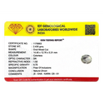 Natural White Zircon - 12.15 Carat - Pramogh