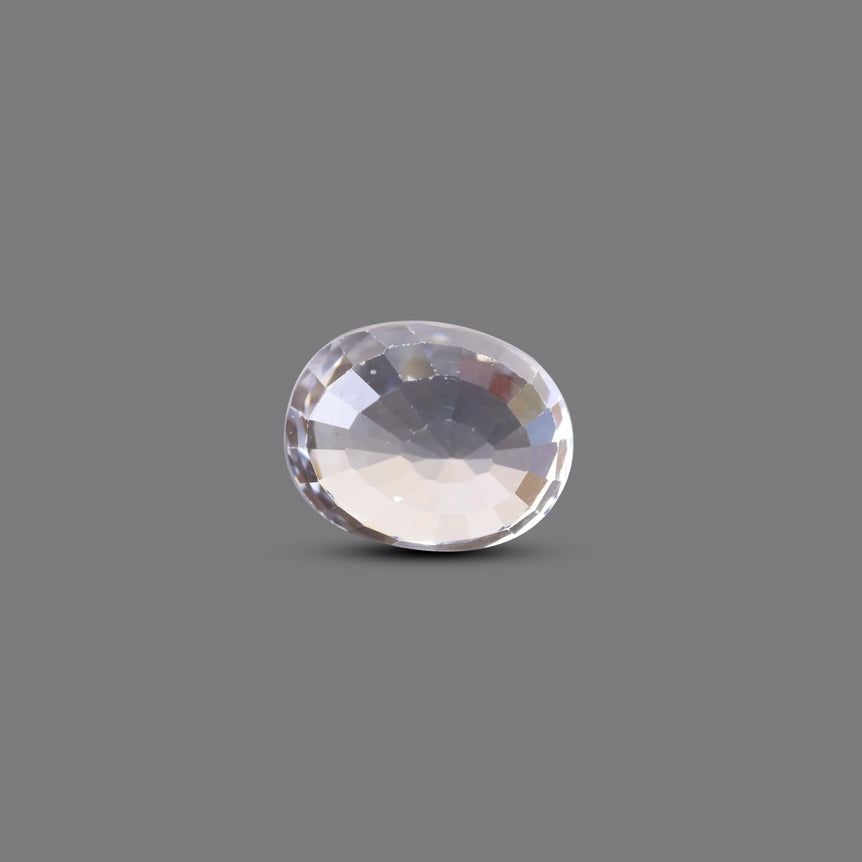 Natural White Zircon - 11.25 Carat - Pramogh