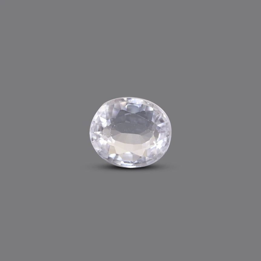 Natural White Zircon - 13.5 Carat - Pramogh