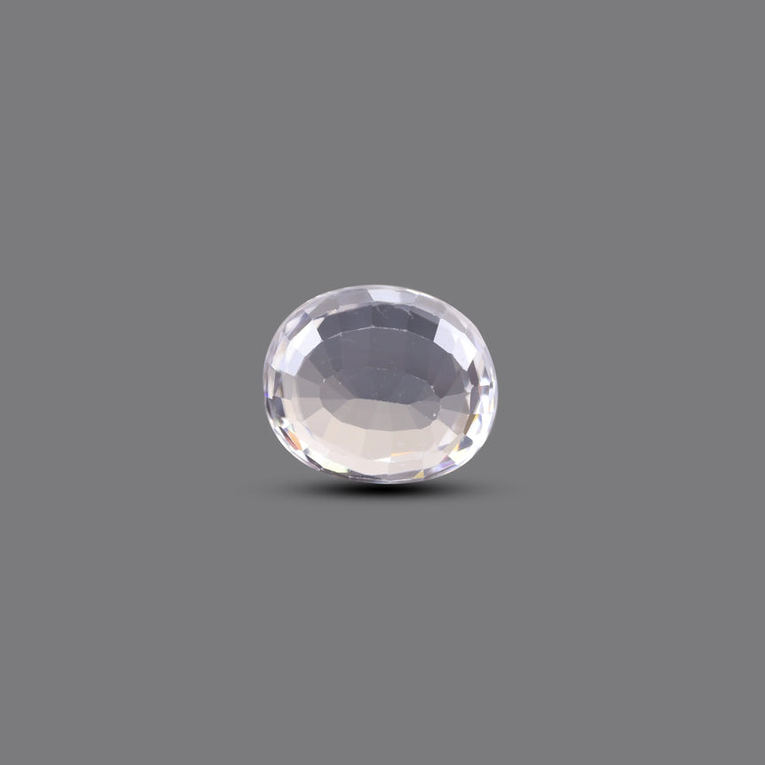Natural White Zircon - 13.5 Carat - Pramogh