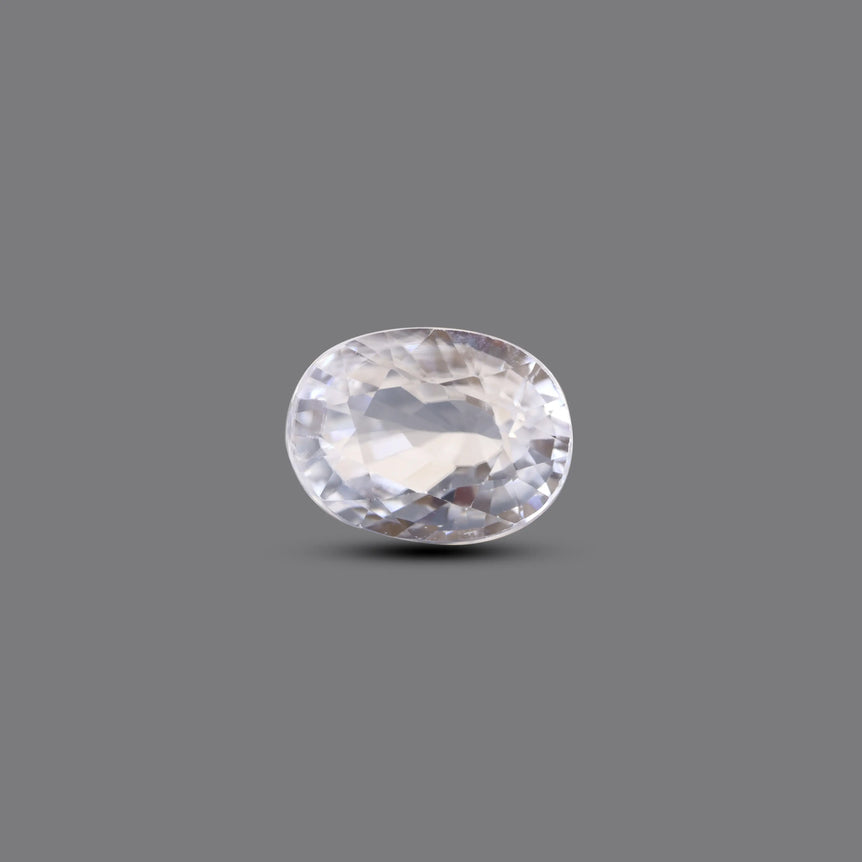 Natural White Zircon - 13.25 Carat - Pramogh