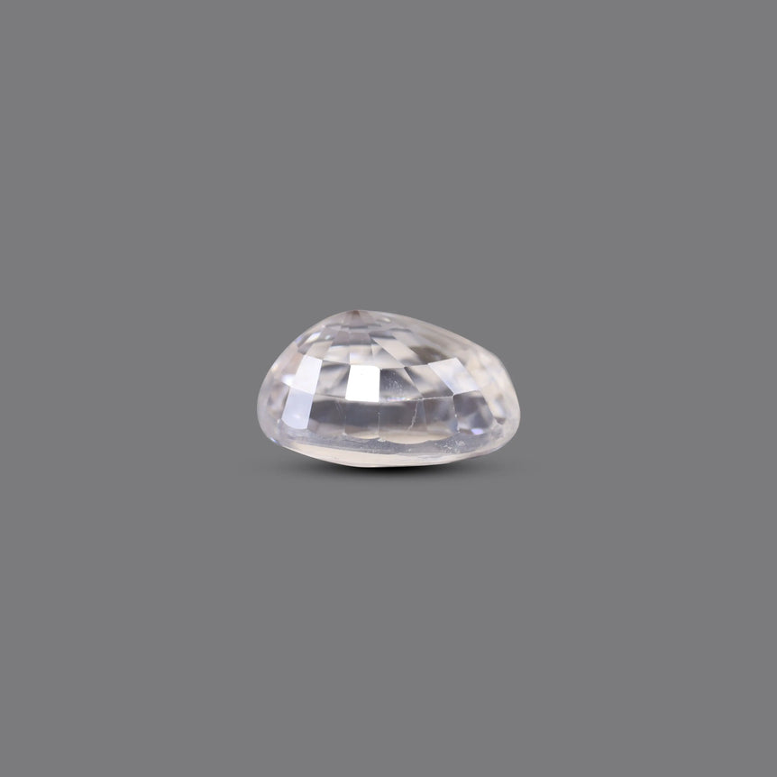 Natural White Zircon - 13.25 Carat - Pramogh