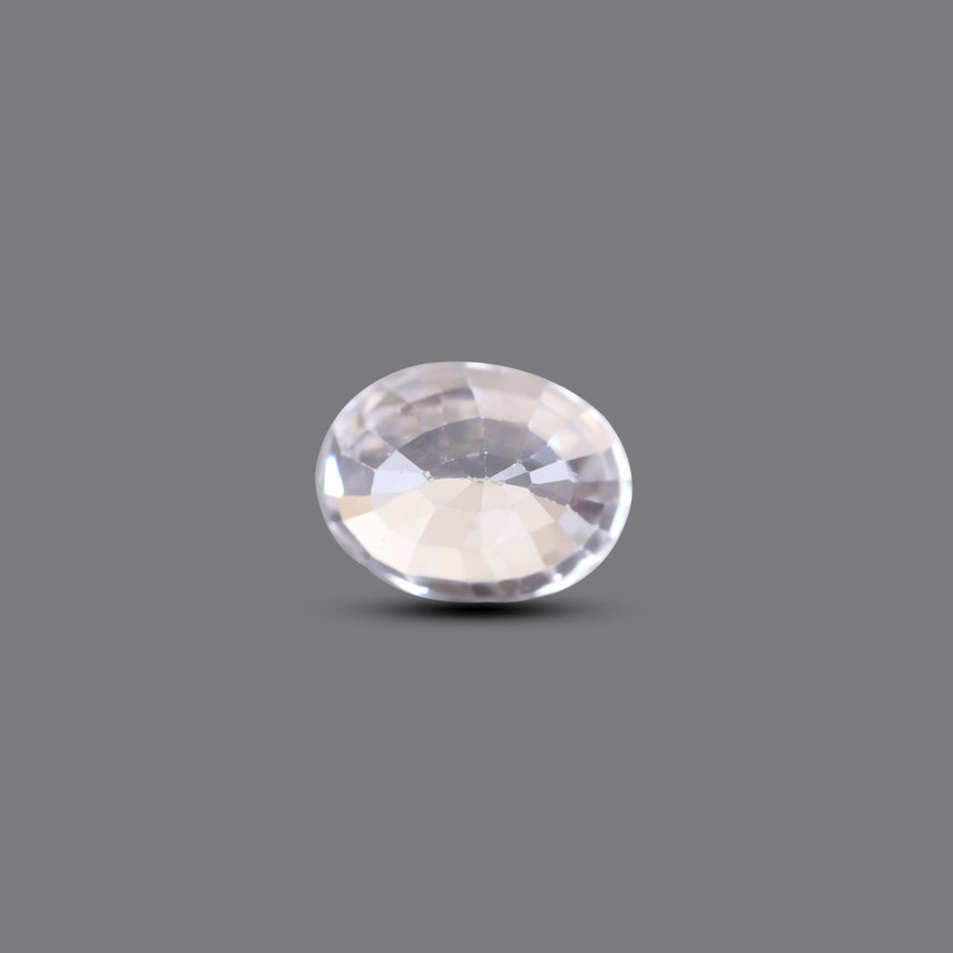 Natural White Zircon - 11.25 Carat - Pramogh