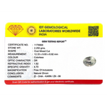 Natural White Zircon - 11.25 Carat - Pramogh