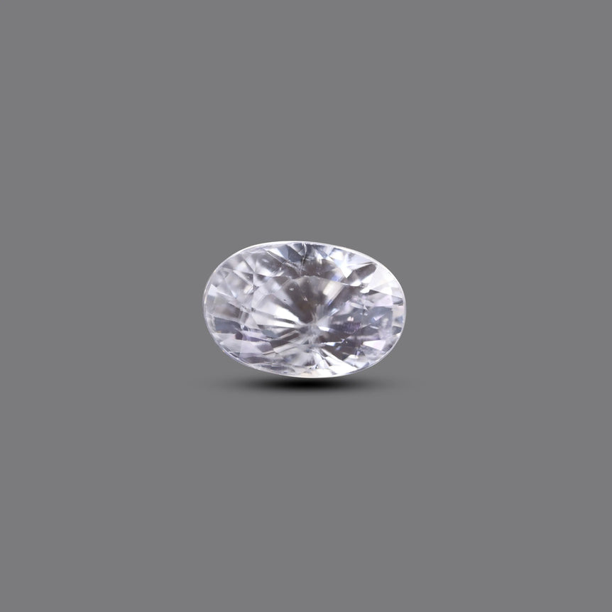 Natural White Zircon - 12.4 Carat - Pramogh
