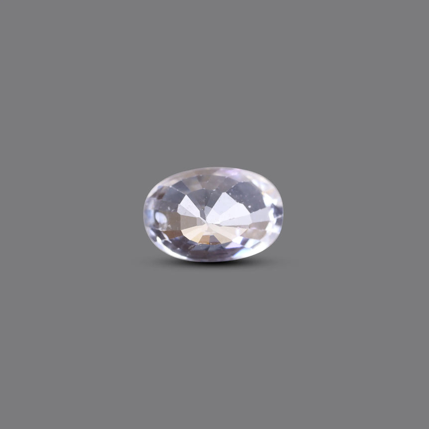 Natural White Zircon - 12.4 Carat - Pramogh