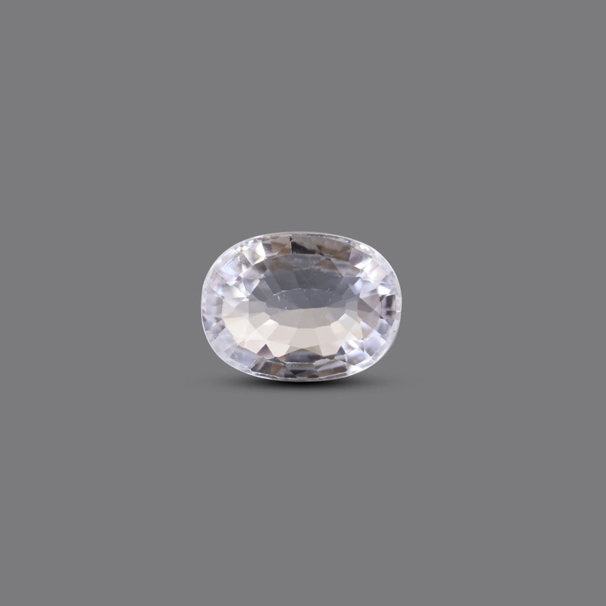 Natural White Zircon - 13.95 Carat - Pramogh