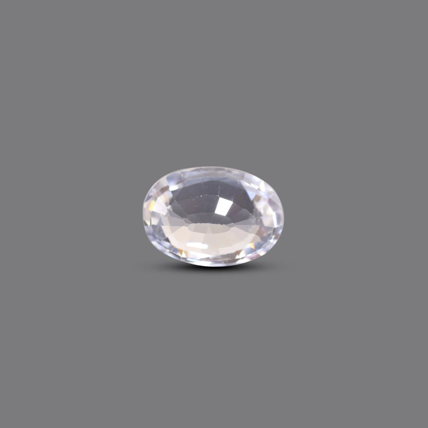 Natural White Zircon - 12.05 Carat - Pramogh