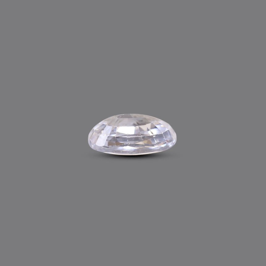 Natural White Zircon - 12.05 Carat - Pramogh