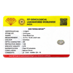 Natural White Zircon - 12.05 Carat - Pramogh