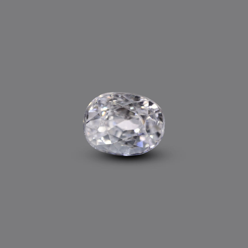 White Zircon (Jarkan) - 3.95 Carat - Pramogh
