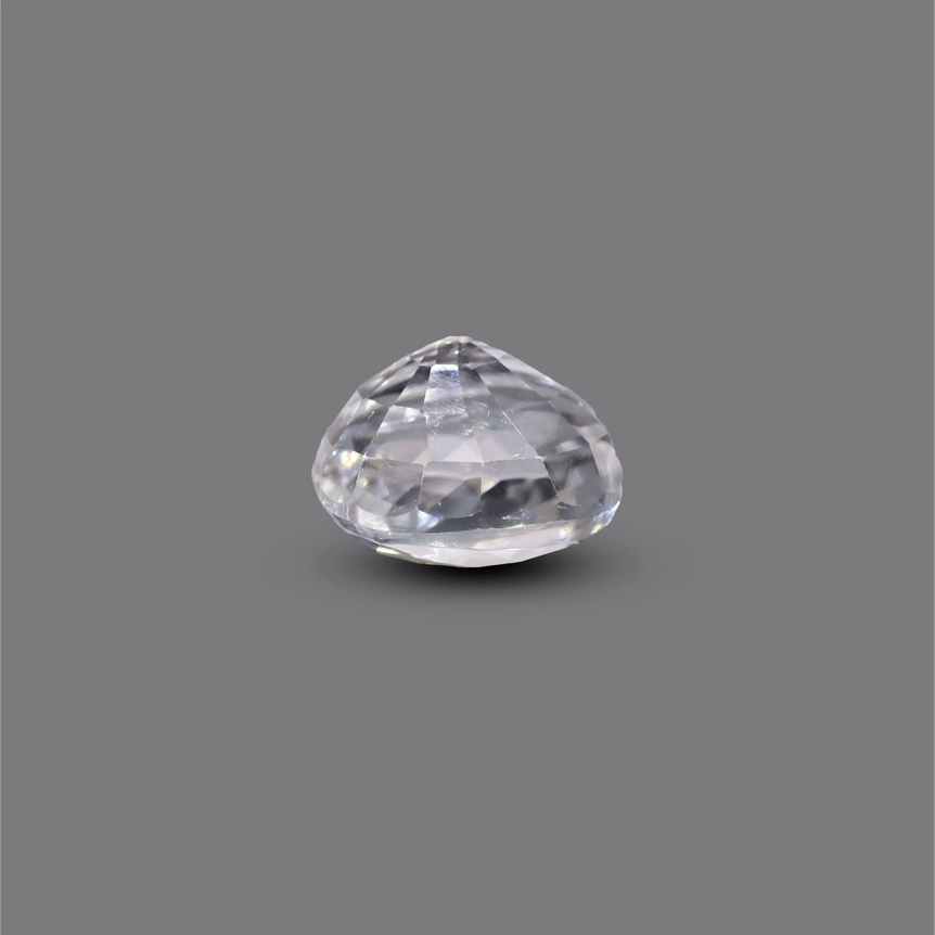 White Zircon - 3.95 Carat