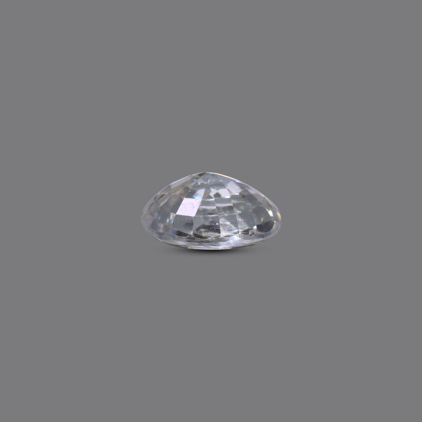 White Zircon - 4.35 Carat