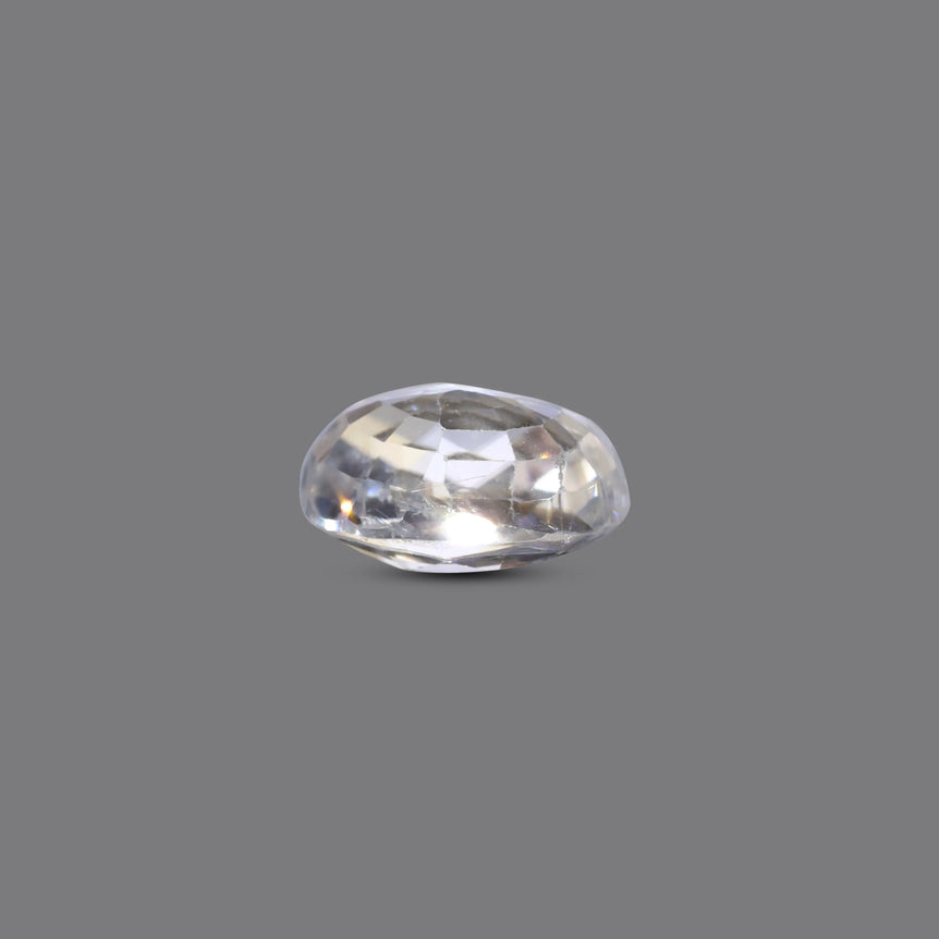 White Zircon - 4.35 Carat