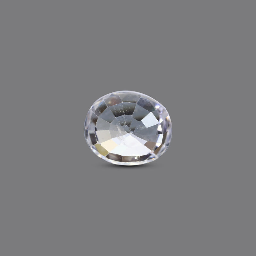 White Zircon - 4.35 Carat