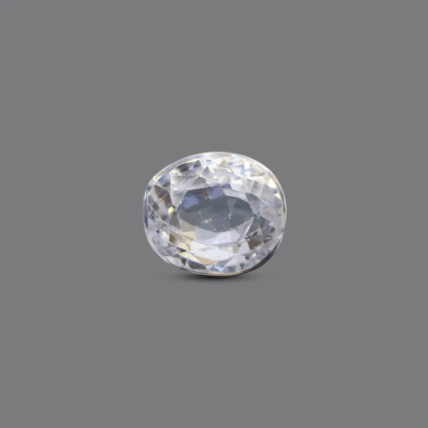 White Zircon (Jarkan) - 3.95 Carat - Pramogh