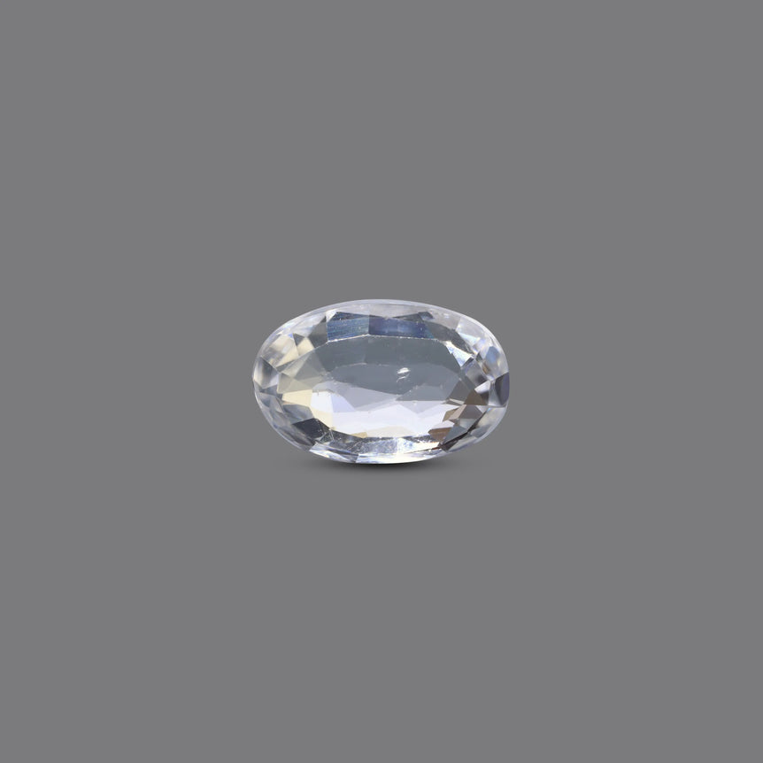 White Zircon - 4.35 Carat