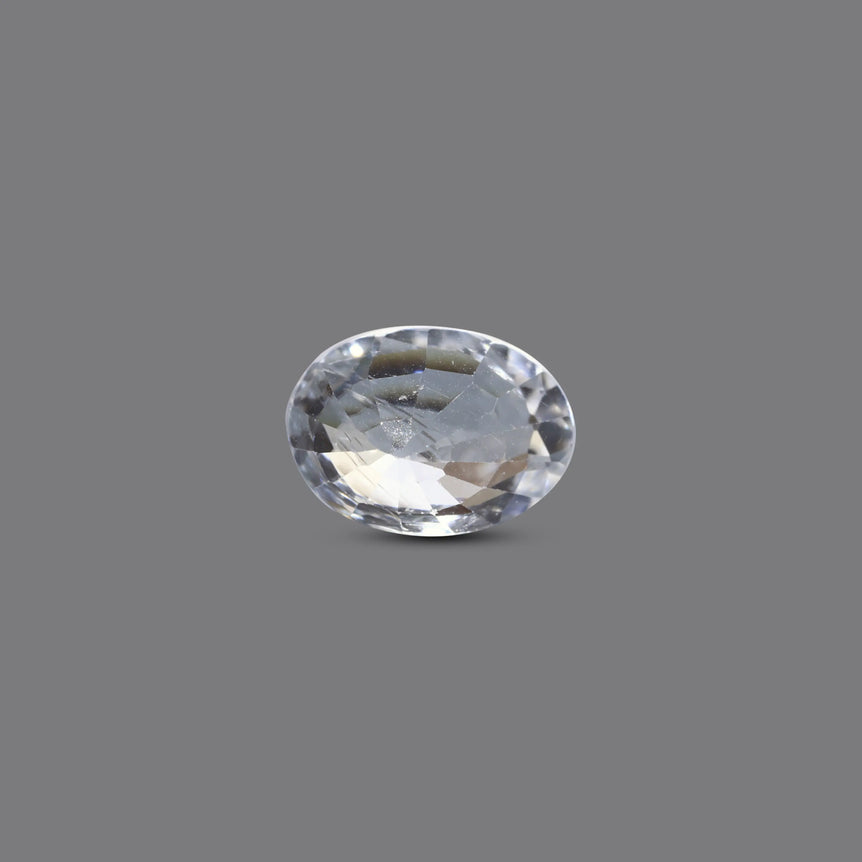 White Zircon - 3.95 Carat