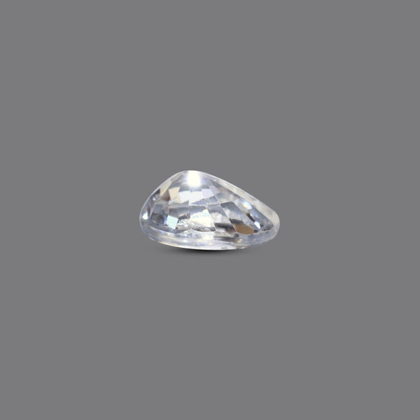 White Zircon - 3.95 Carat